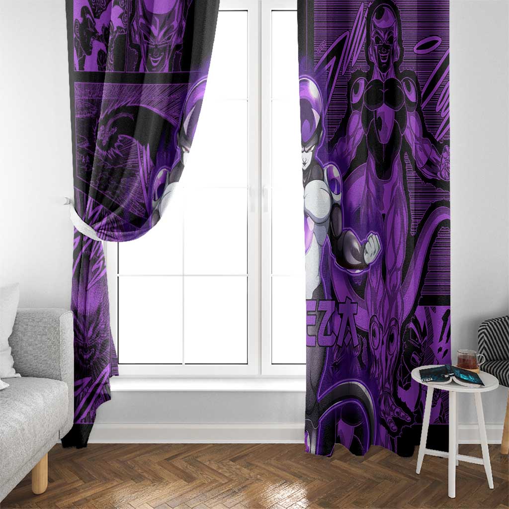 Frieza - Dragon Ball Window Curtain Pattern Anime Mix Manga Style