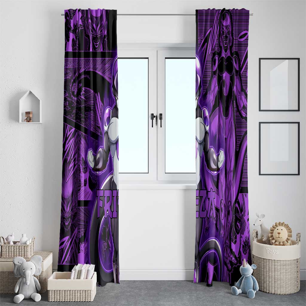 Frieza - Dragon Ball Window Curtain Pattern Anime Mix Manga Style