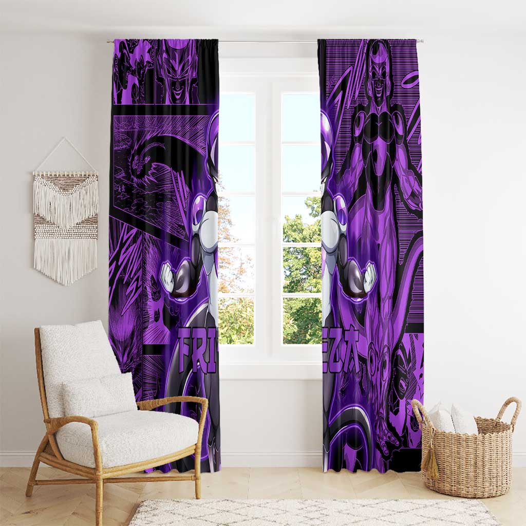 Frieza - Dragon Ball Window Curtain Pattern Anime Mix Manga Style