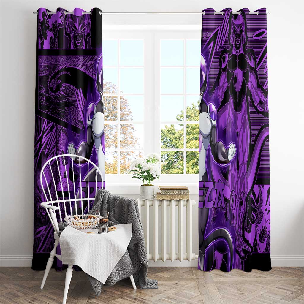 Frieza - Dragon Ball Window Curtain Pattern Anime Mix Manga Style