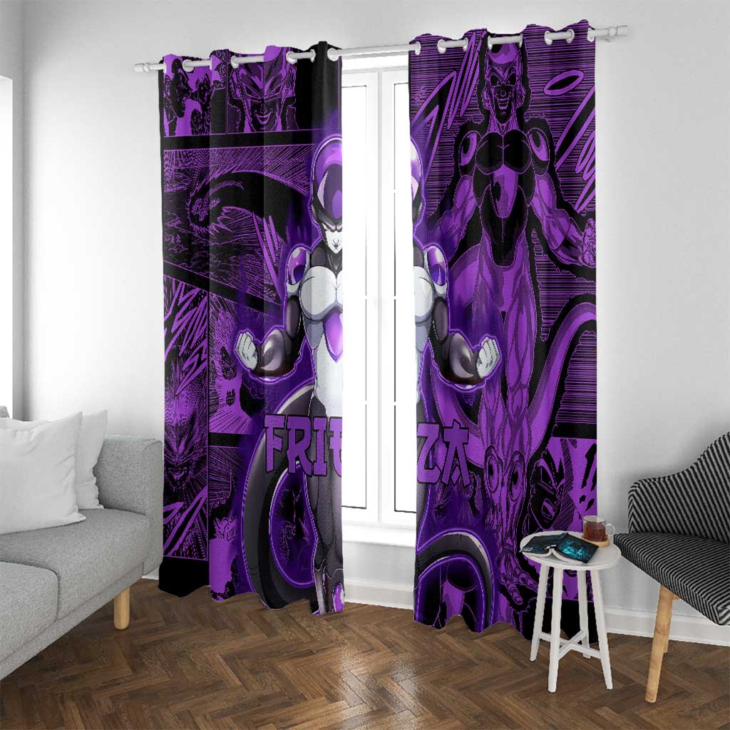 Frieza - Dragon Ball Window Curtain Pattern Anime Mix Manga Style