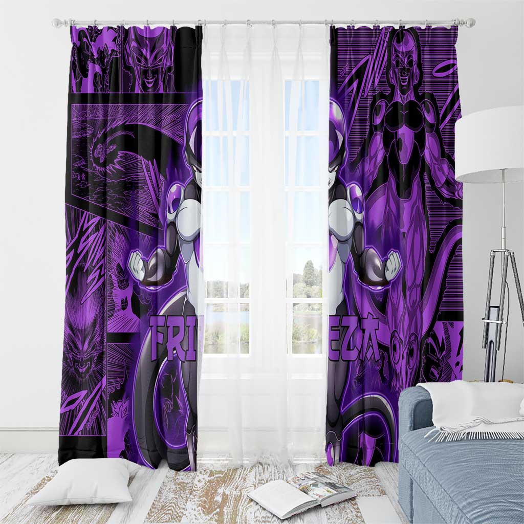 Frieza - Dragon Ball Window Curtain Pattern Anime Mix Manga Style