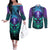you-my-friend-should-have-been-swallowed-skull-couples-matching-off-the-shoulder-long-sleeve-dress-and-long-sleeve-button-shirts