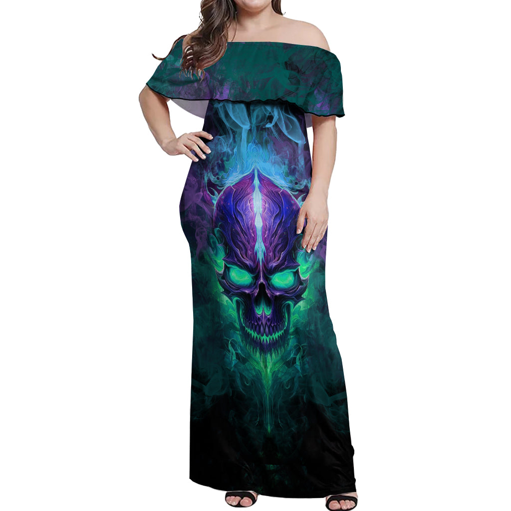 you-my-friend-should-have-been-swallowed-skull-off-shoulder-maxi-dress