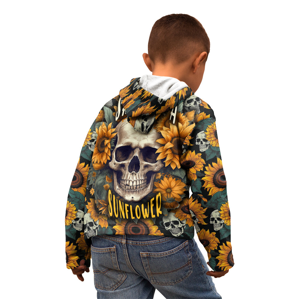 shine-like-a-sunflower-skull-kid-hoodie