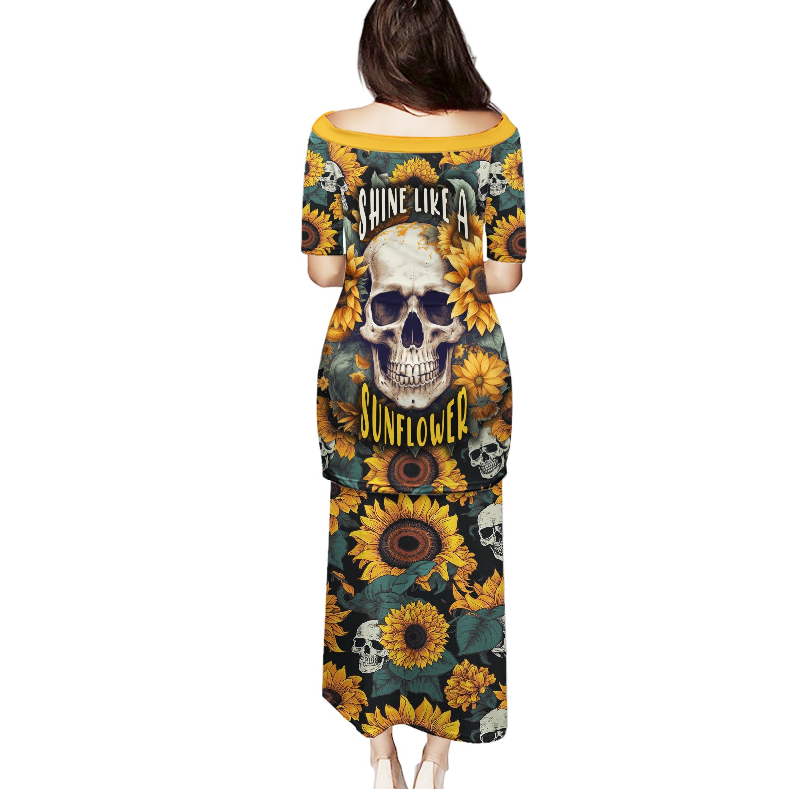 shine-like-a-sunflower-skull-puletasi