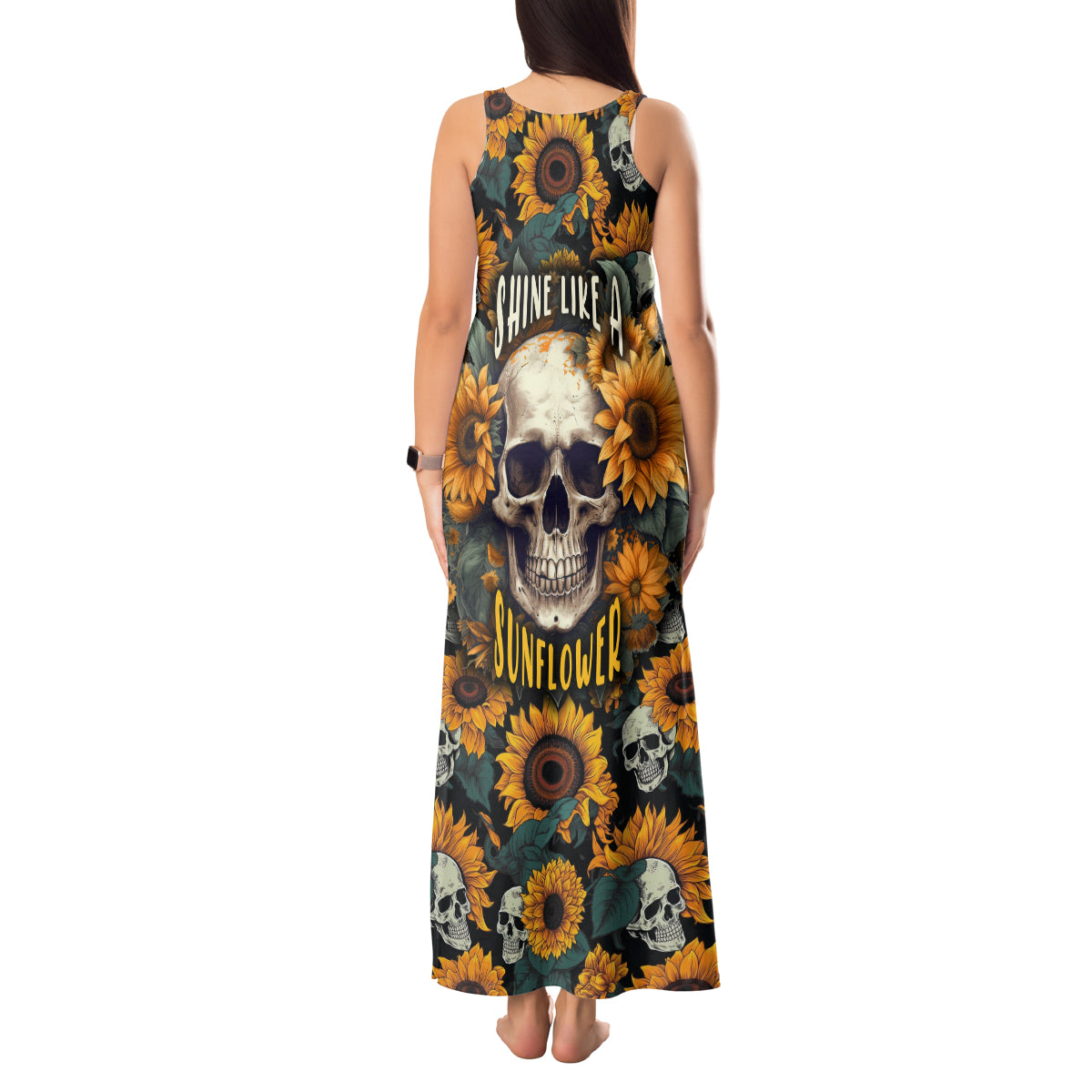 shine-like-a-sunflower-skull-tank-maxi-dress