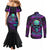 music-is-my-only-friend-skull-couples-matching-mermaid-dress-and-long-sleeve-button-shirts