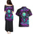 music-is-my-only-friend-skull-couples-matching-puletasi-dress-and-hawaiian-shirt