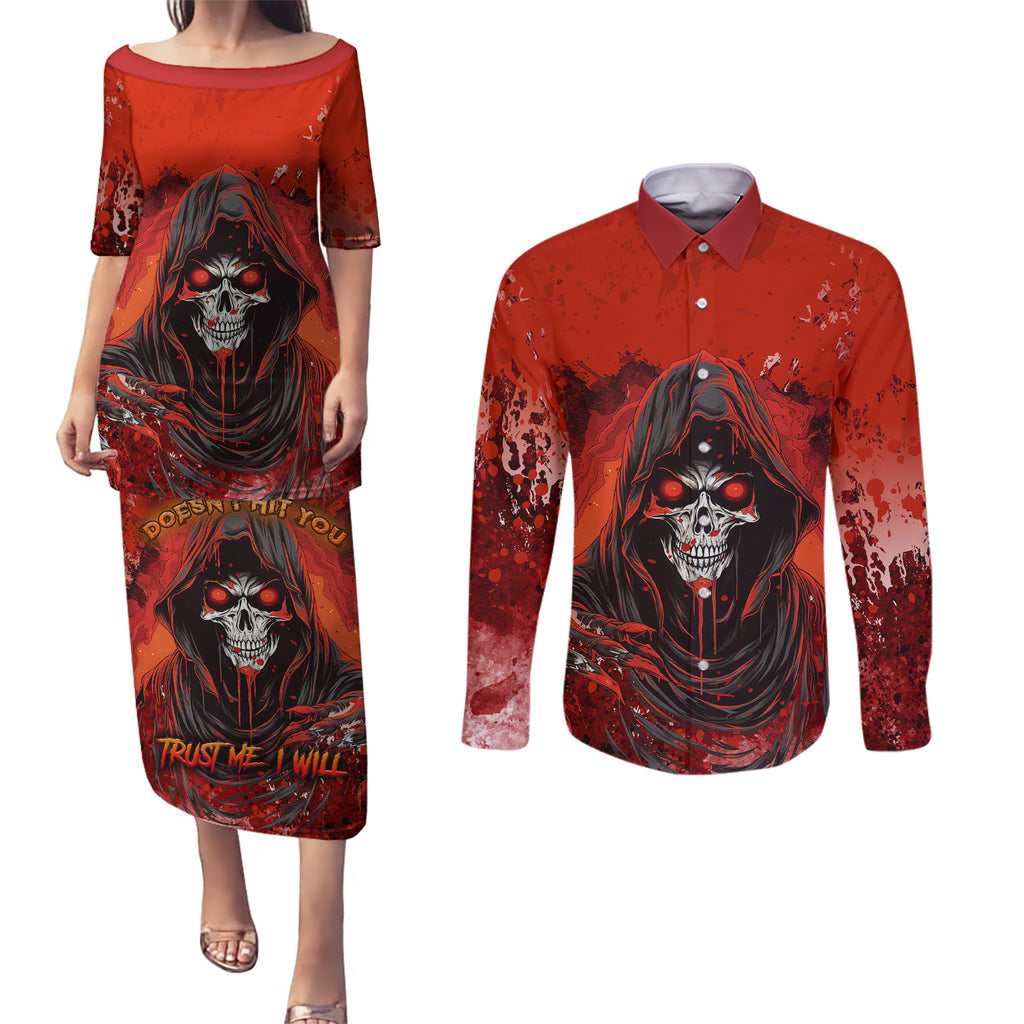 if-karma-doesnt-hit-you-trust-me-i-will-couples-matching-puletasi-dress-and-long-sleeve-button-shirts
