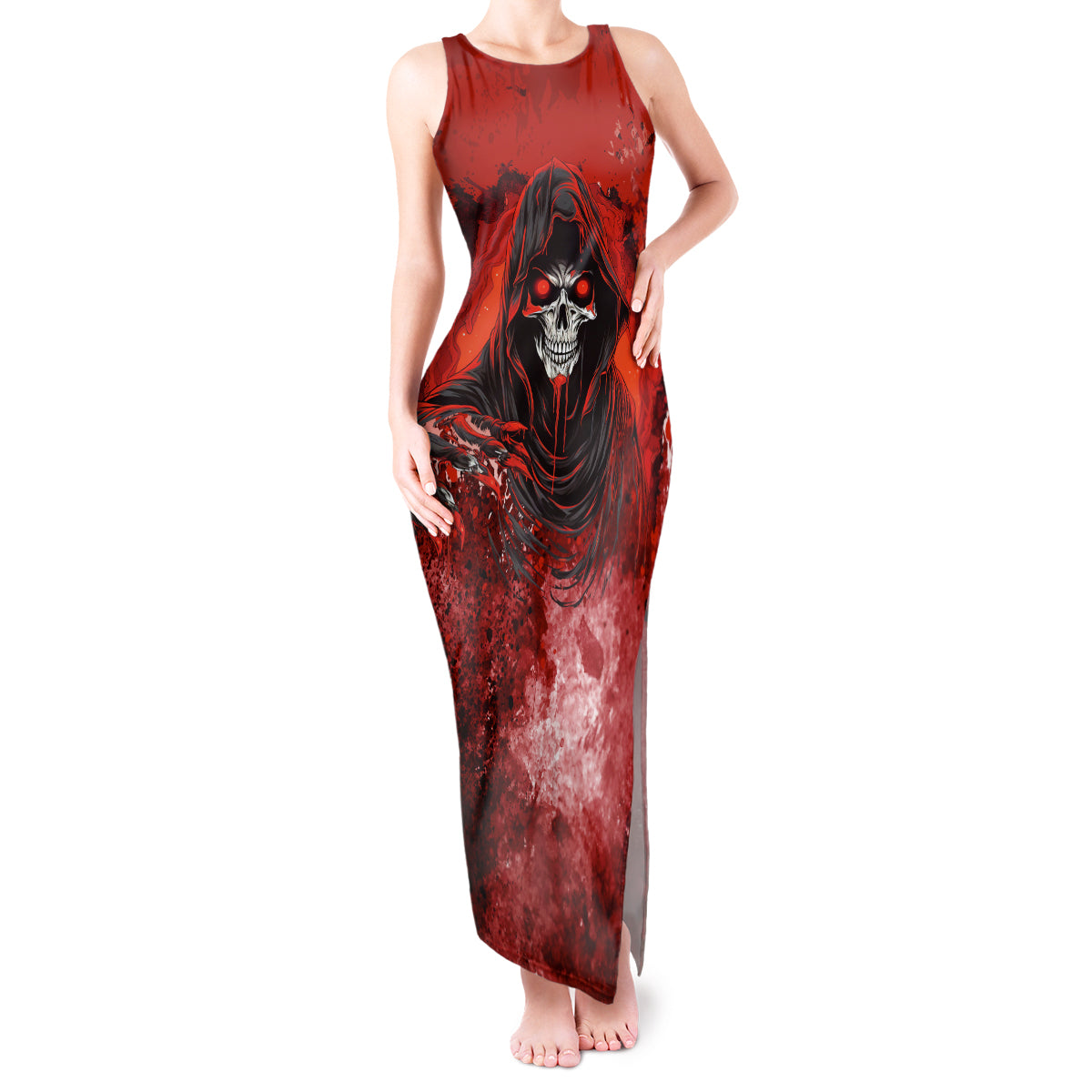 if-karma-doesnt-hit-you-trust-me-i-will-tank-maxi-dress