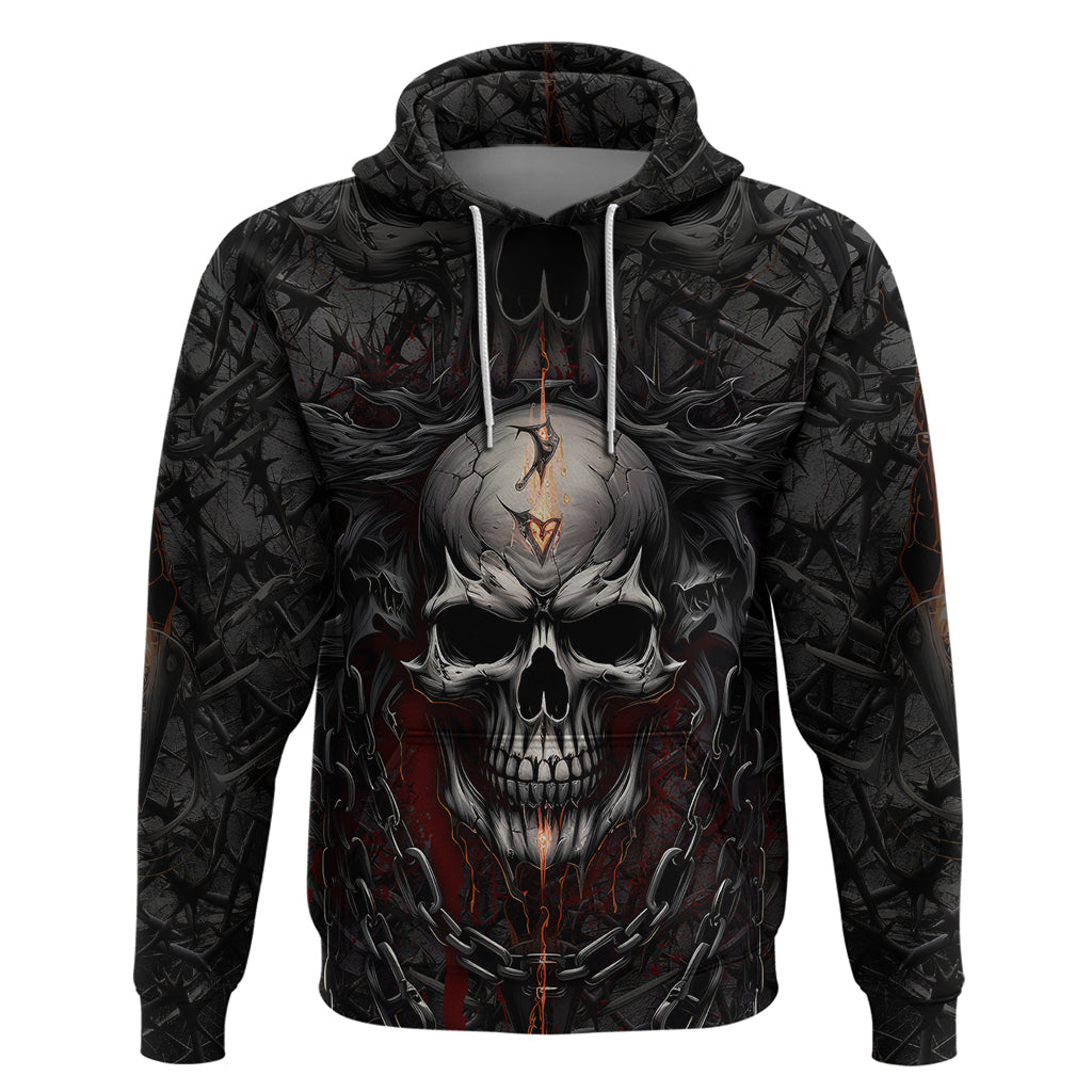 be-careful-skull-hoodie