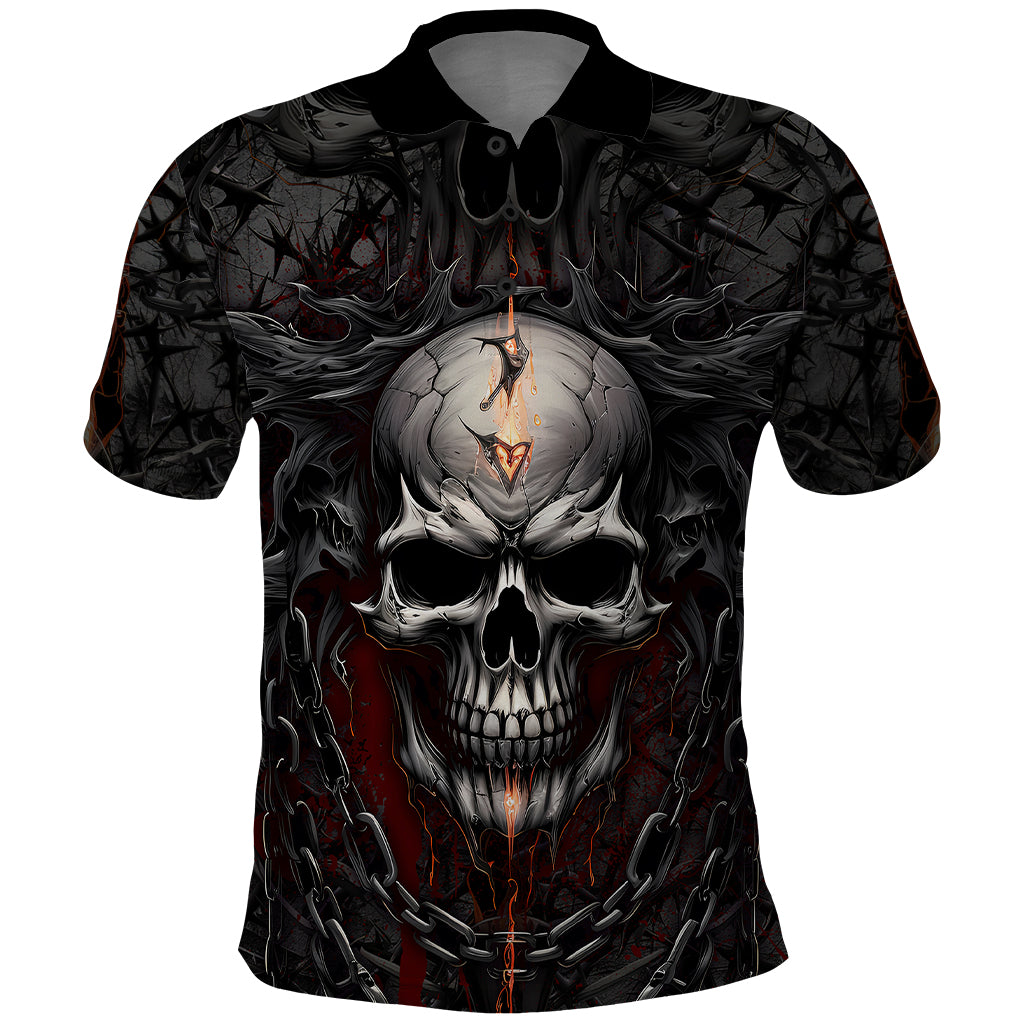 be-careful-skull-polo-shirt
