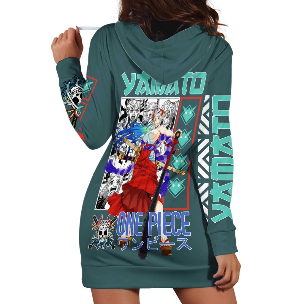 Yamato One Piece Hoodie Dress Anime Style TS04