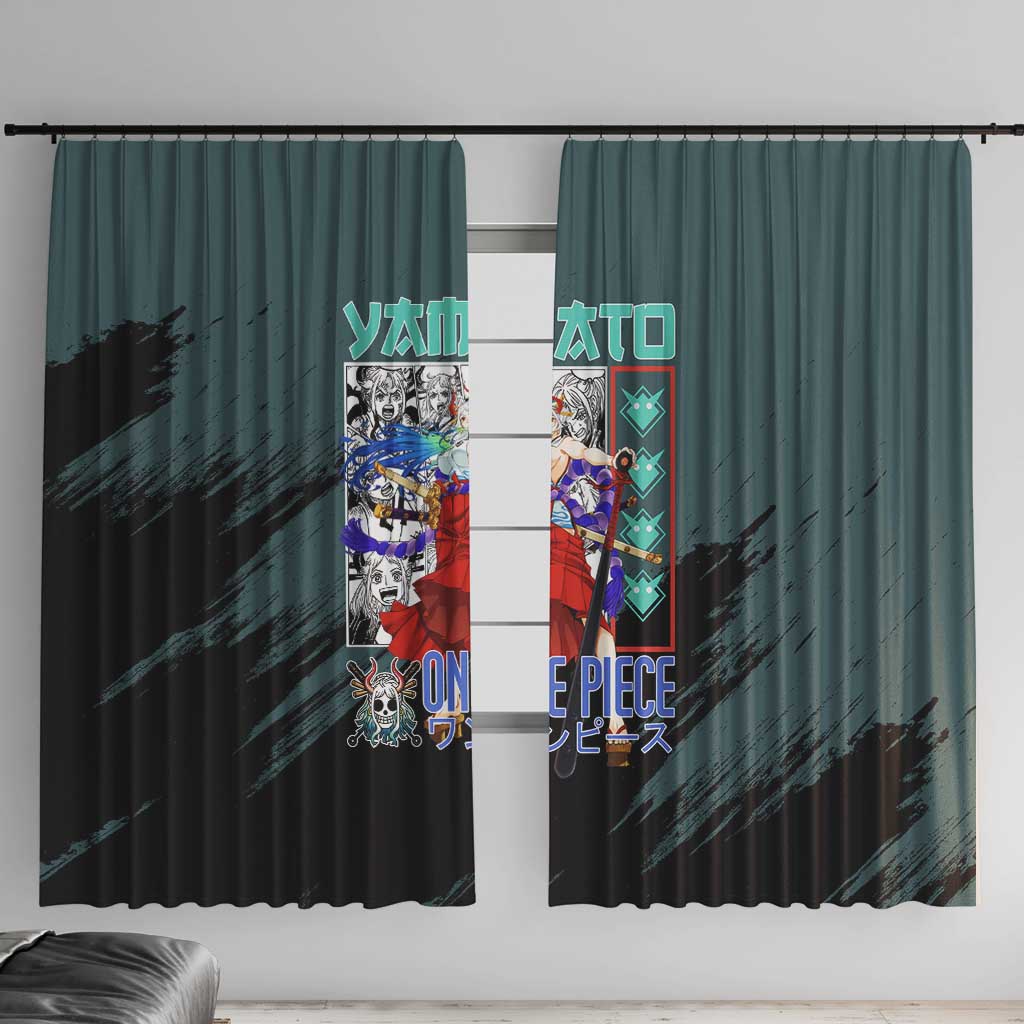 Yamato One Piece Window Curtain Anime Style TS04