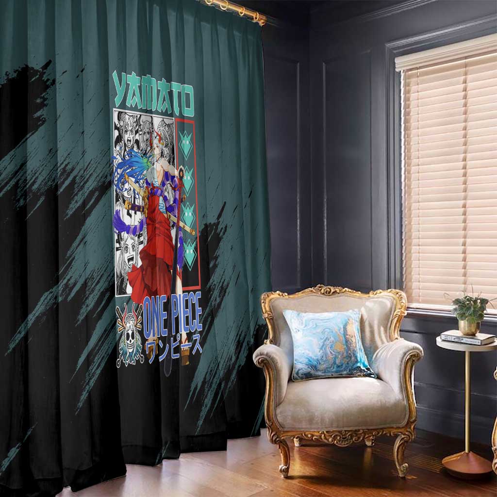 Yamato One Piece Window Curtain Anime Style TS04