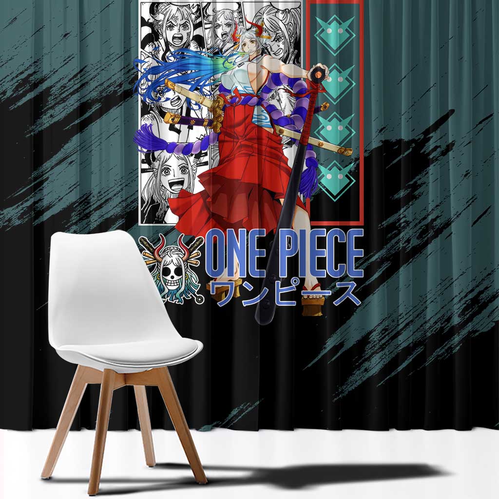 Yamato One Piece Window Curtain Anime Style TS04