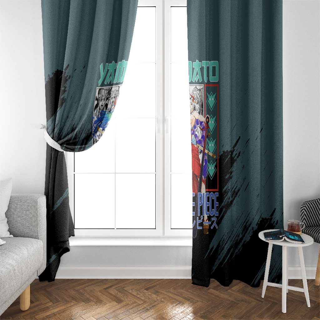 Yamato One Piece Window Curtain Anime Style TS04
