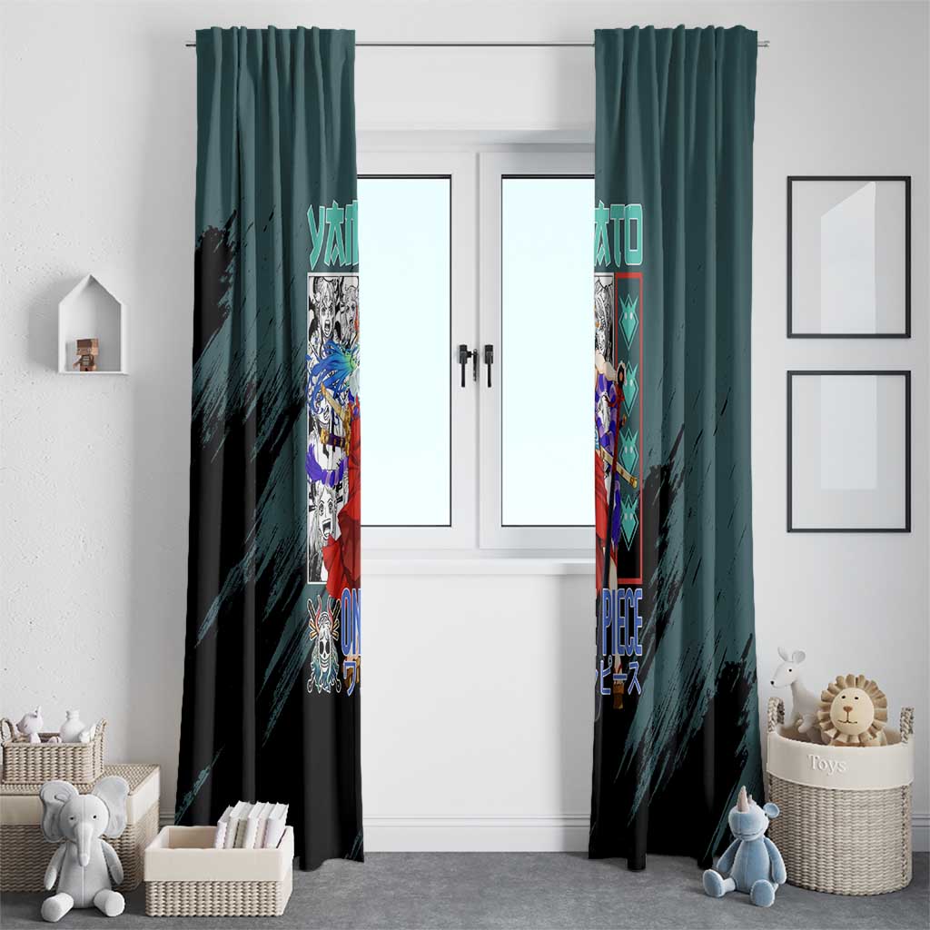 Yamato One Piece Window Curtain Anime Style TS04