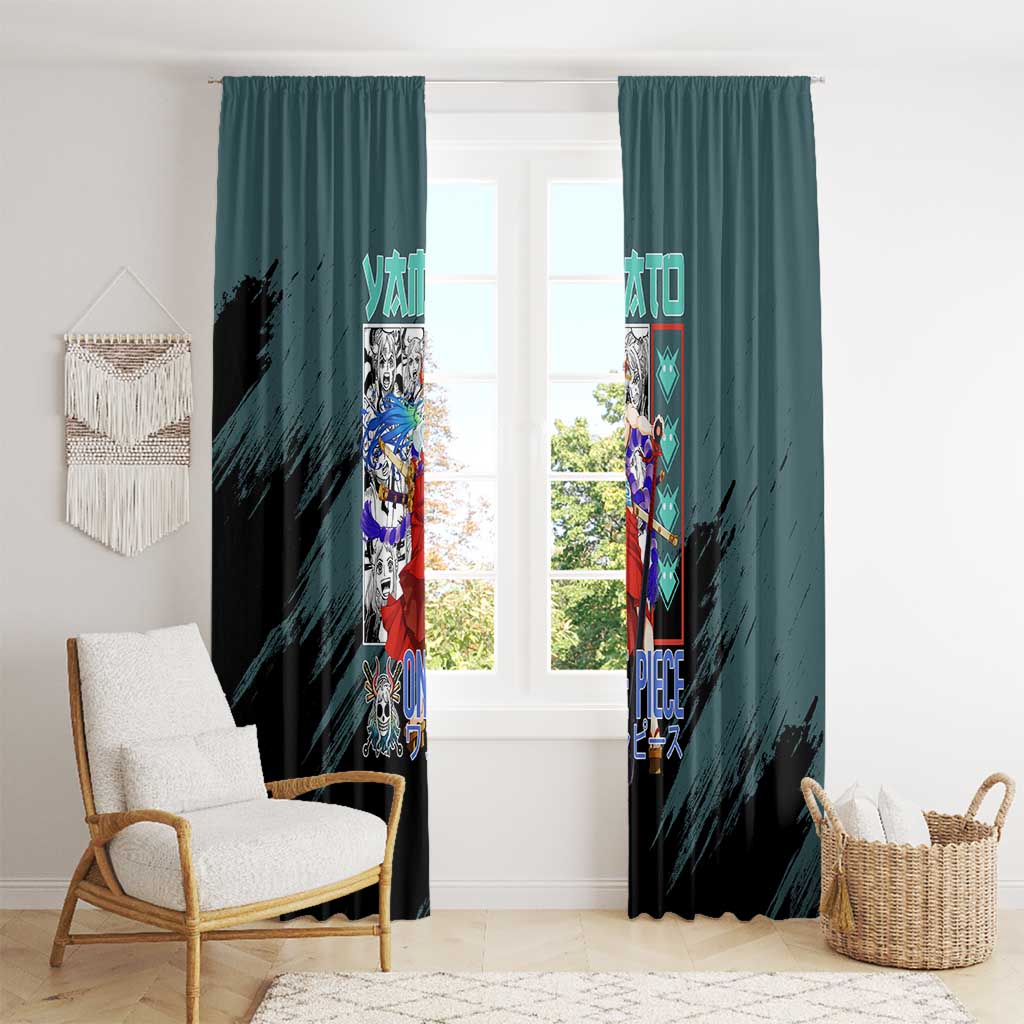 Yamato One Piece Window Curtain Anime Style TS04