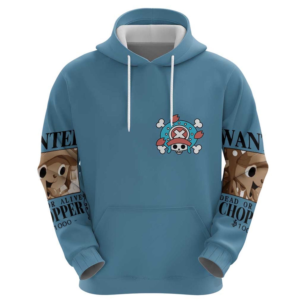 Tony Tony Chopper - Straw Hat -  One Piece Hoodie Anime Style