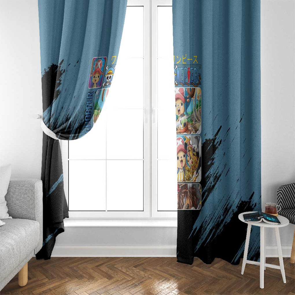 Tony Tony Chopper - Straw Hat -  One Piece Window Curtain Anime Style
