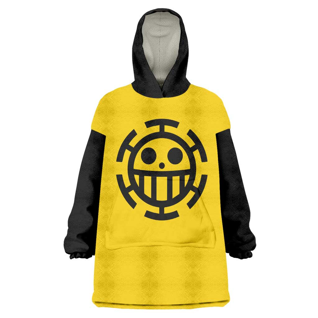Trafalgar Law One Piece Wearable Blanket Hoodie Anime Uniform Style