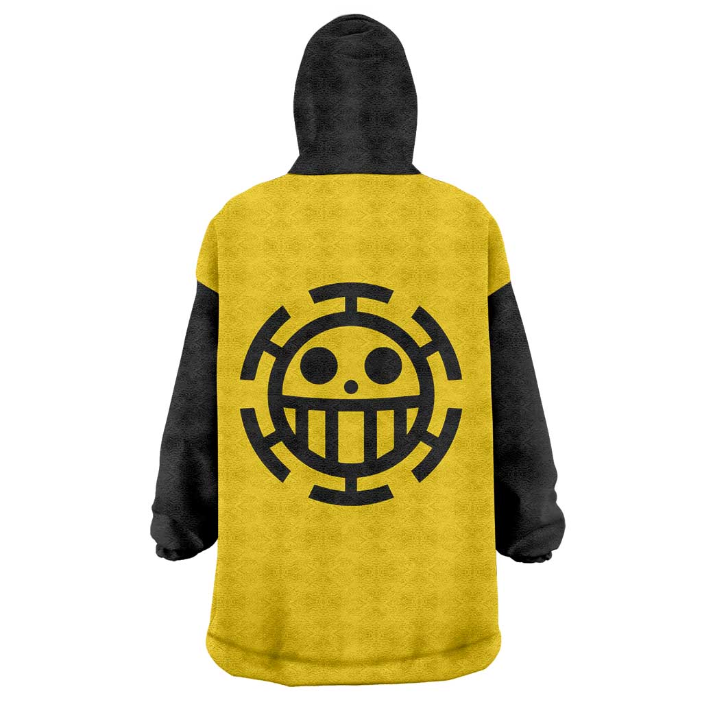 Trafalgar Law One Piece Wearable Blanket Hoodie Anime Uniform Style