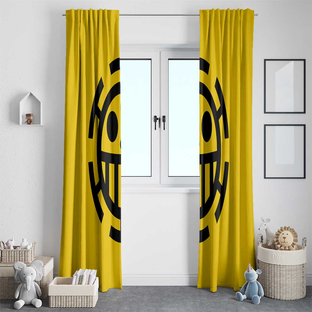 Trafalgar Law One Piece Window Curtain Anime Uniform Style