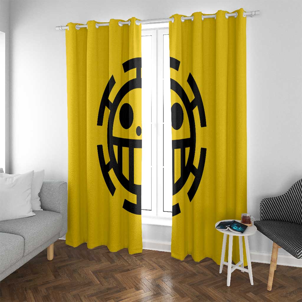 Trafalgar Law One Piece Window Curtain Anime Uniform Style