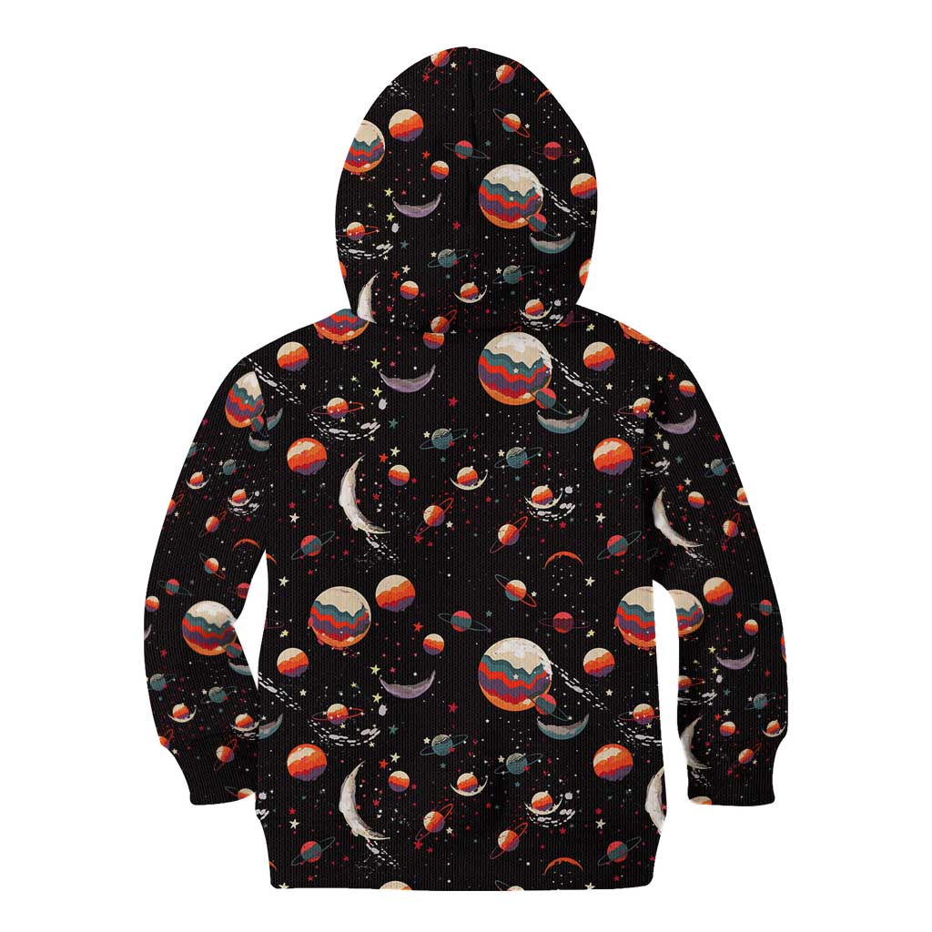 Retro Universe Deku My Hero Academia Kid Hoodie Anime Mid Cosmic Pattern Style