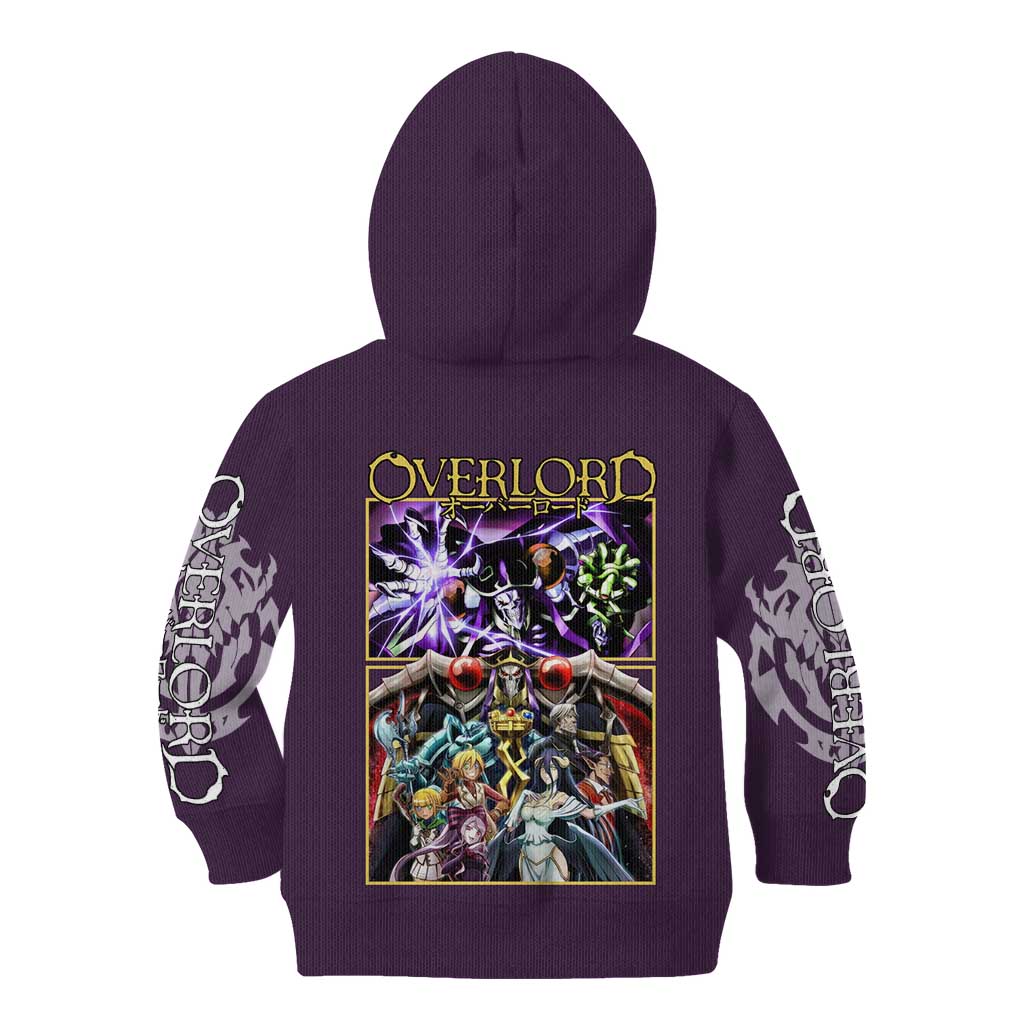 Ainz Ooal Gown Overlord Kid Hoodie Anime Style