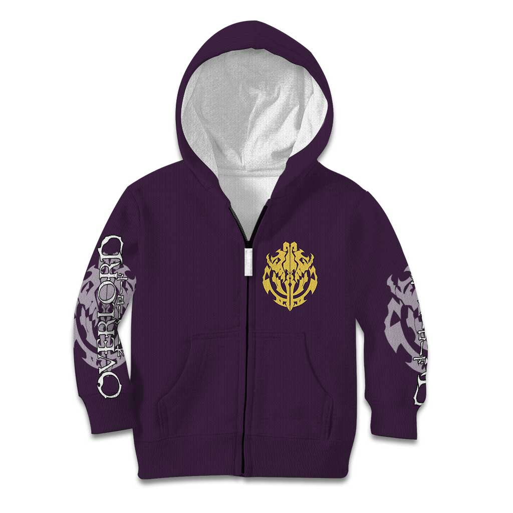 Ainz Ooal Gown Overlord Kid Hoodie Anime Style