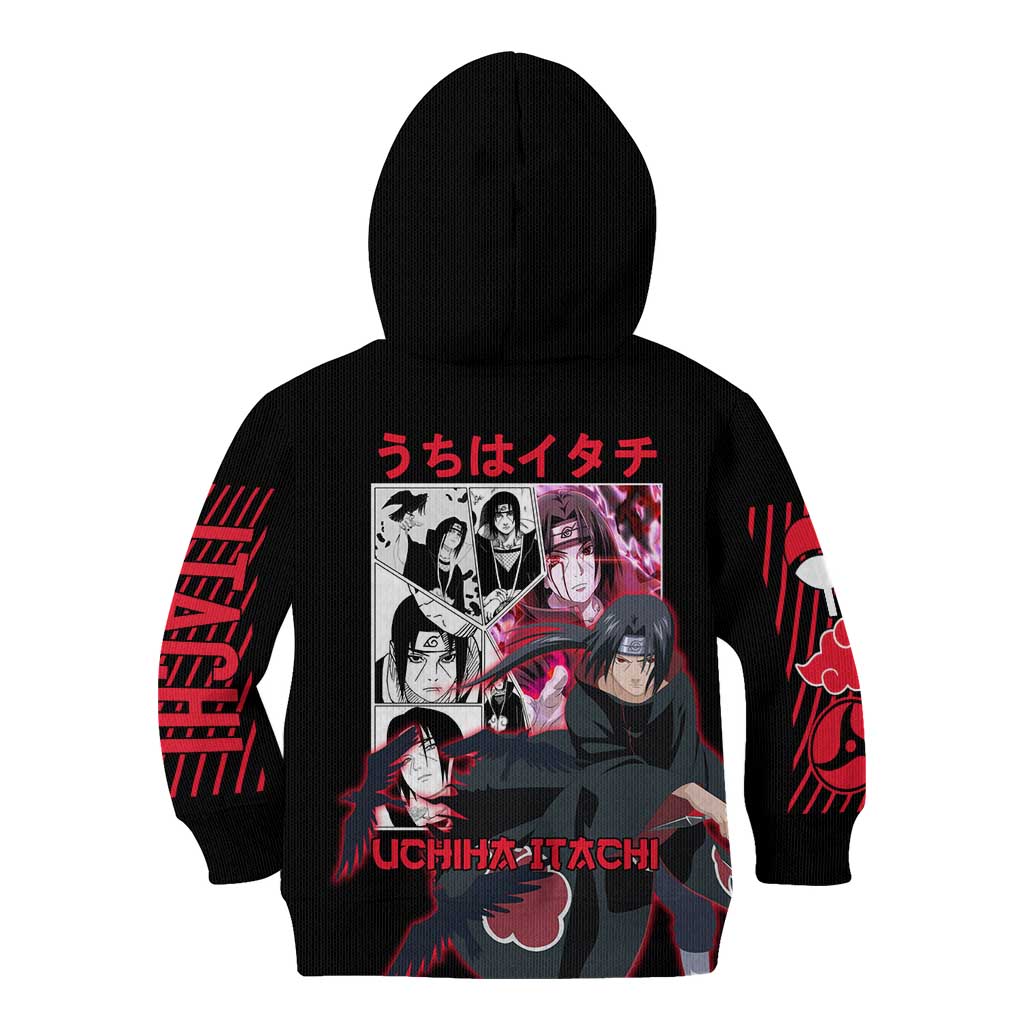 Uchiha Itachi V3 Naruto Kid Hoodie Anime Style