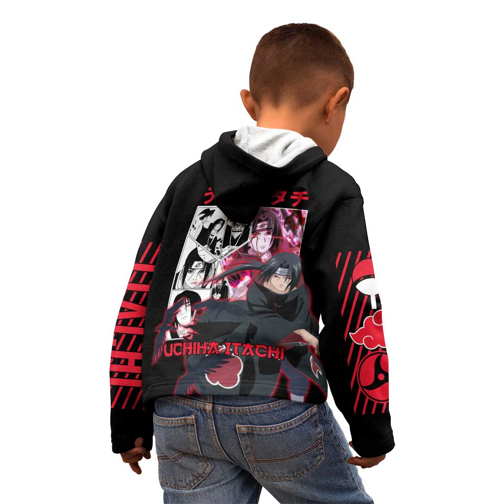 Uchiha Itachi V3 Naruto Kid Hoodie Anime Style