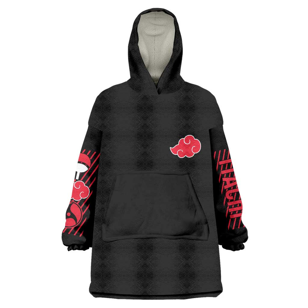 Uchiha Itachi V3 Naruto Wearable Blanket Hoodie Anime Style