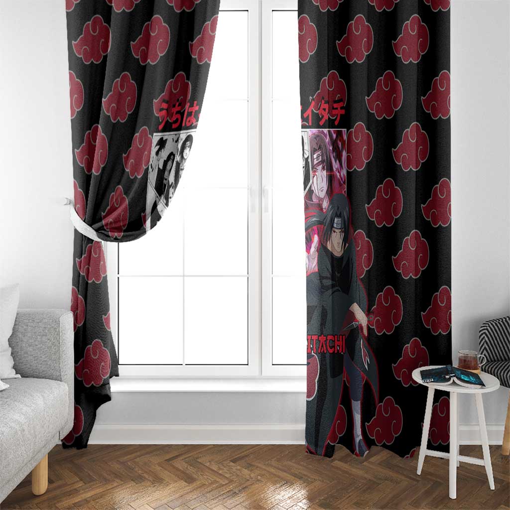 Uchiha Itachi V3 Naruto Window Curtain Anime Style