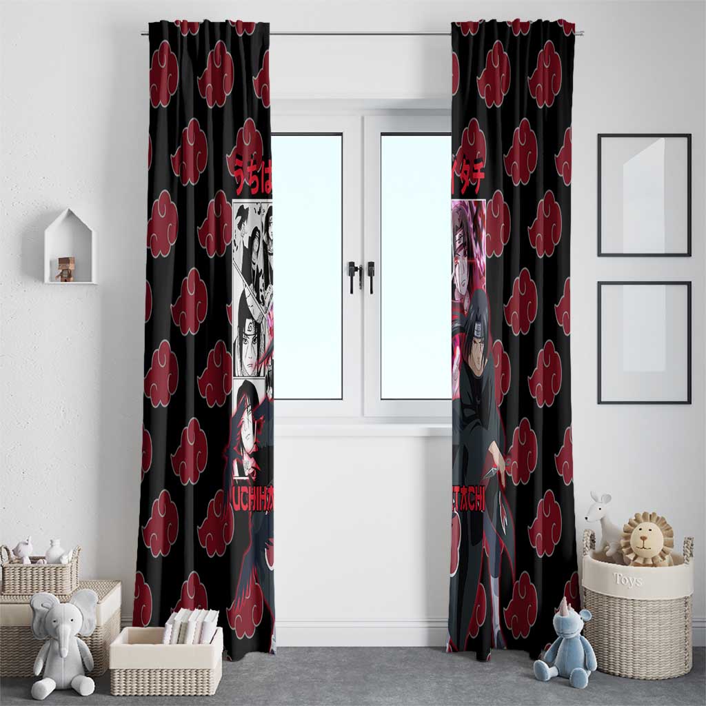 Uchiha Itachi V3 Naruto Window Curtain Anime Style