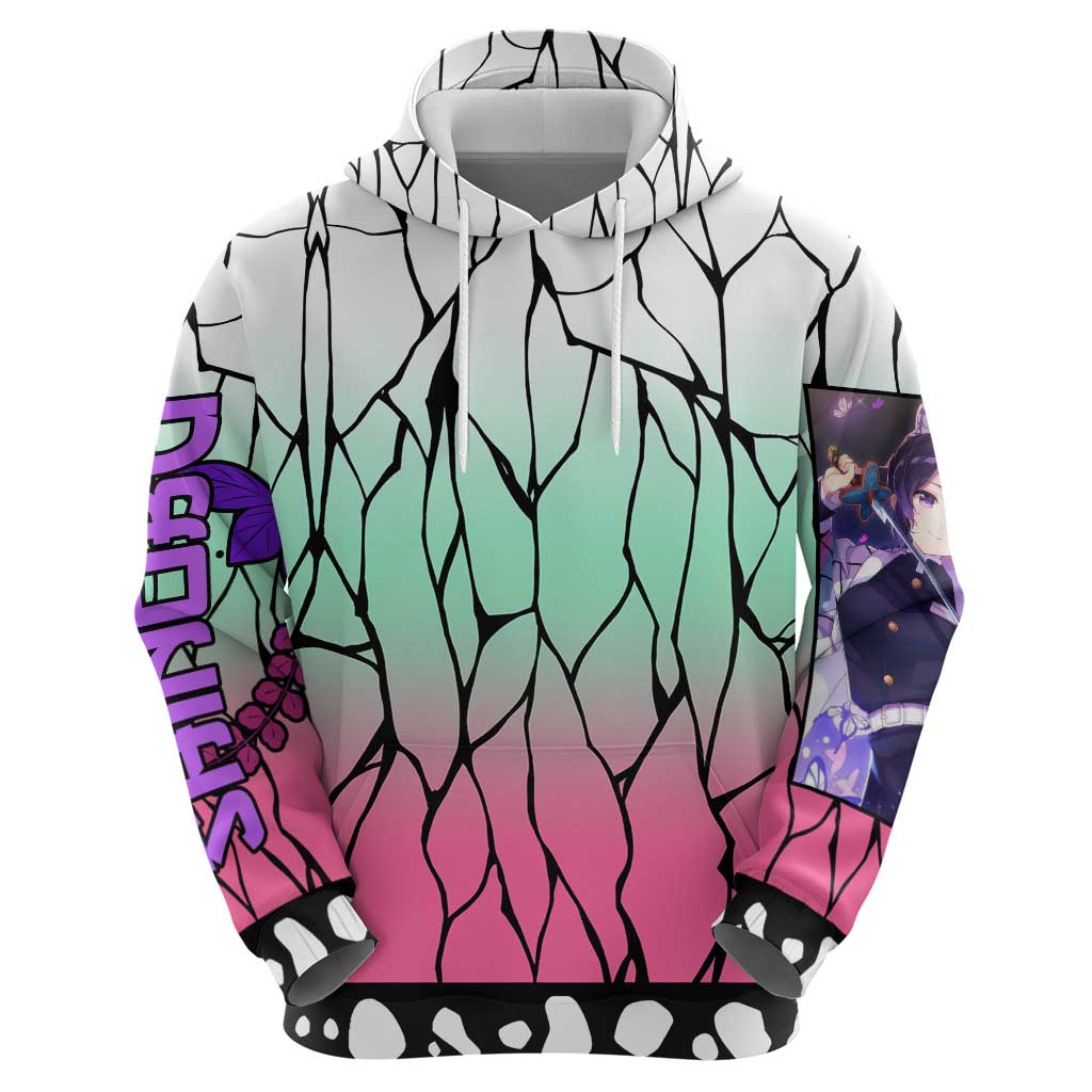 Kocho Shinobu Haori Demon Slayer Hoodie Anime Style