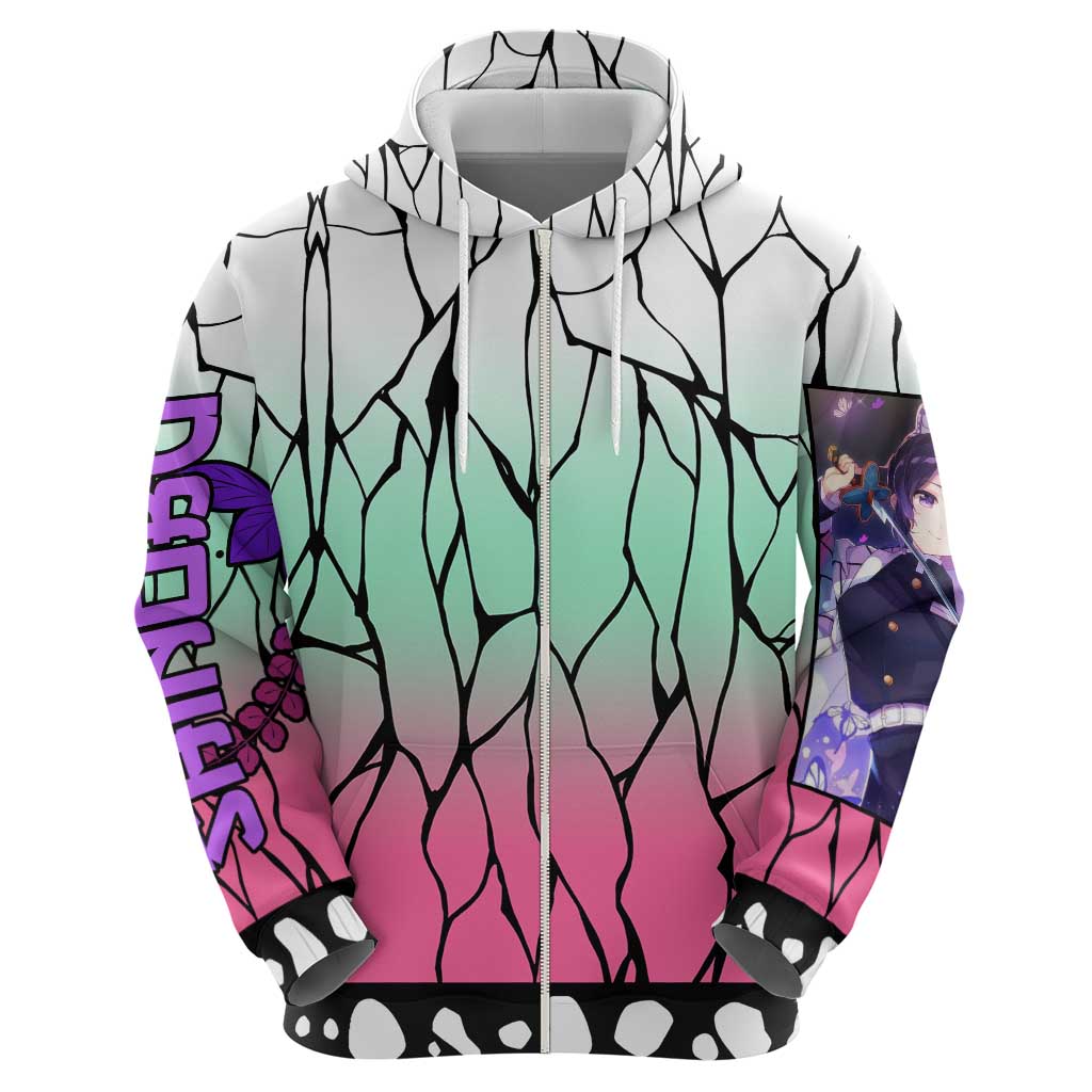 Kocho Shinobu Haori Demon Slayer Hoodie Anime Style