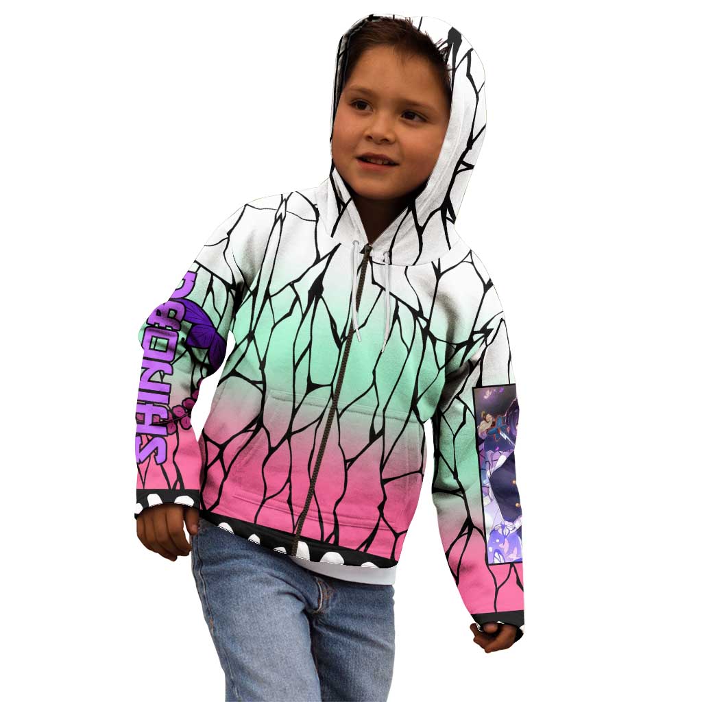 Kocho Shinobu Haori Demon Slayer Kid Hoodie Anime Style