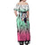 Kocho Shinobu Haori Demon Slayer Off Shoulder Maxi Dress Anime Style