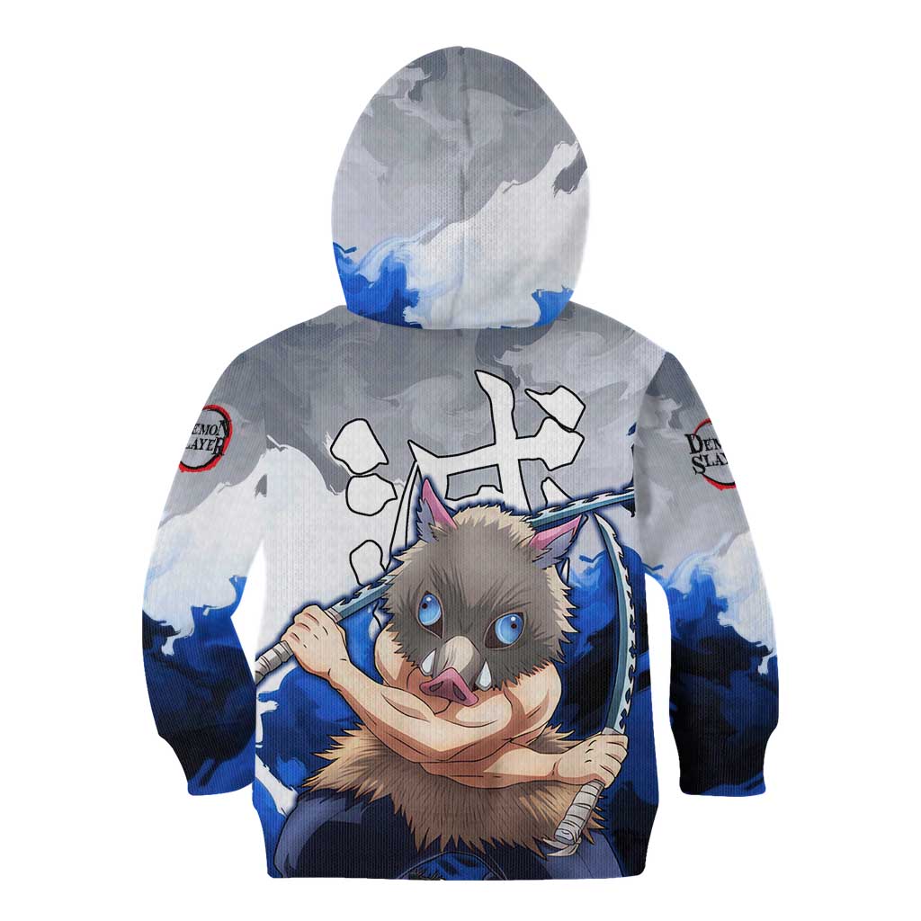 Inosuke - Demon Slayer Kid Hoodie Anime Style