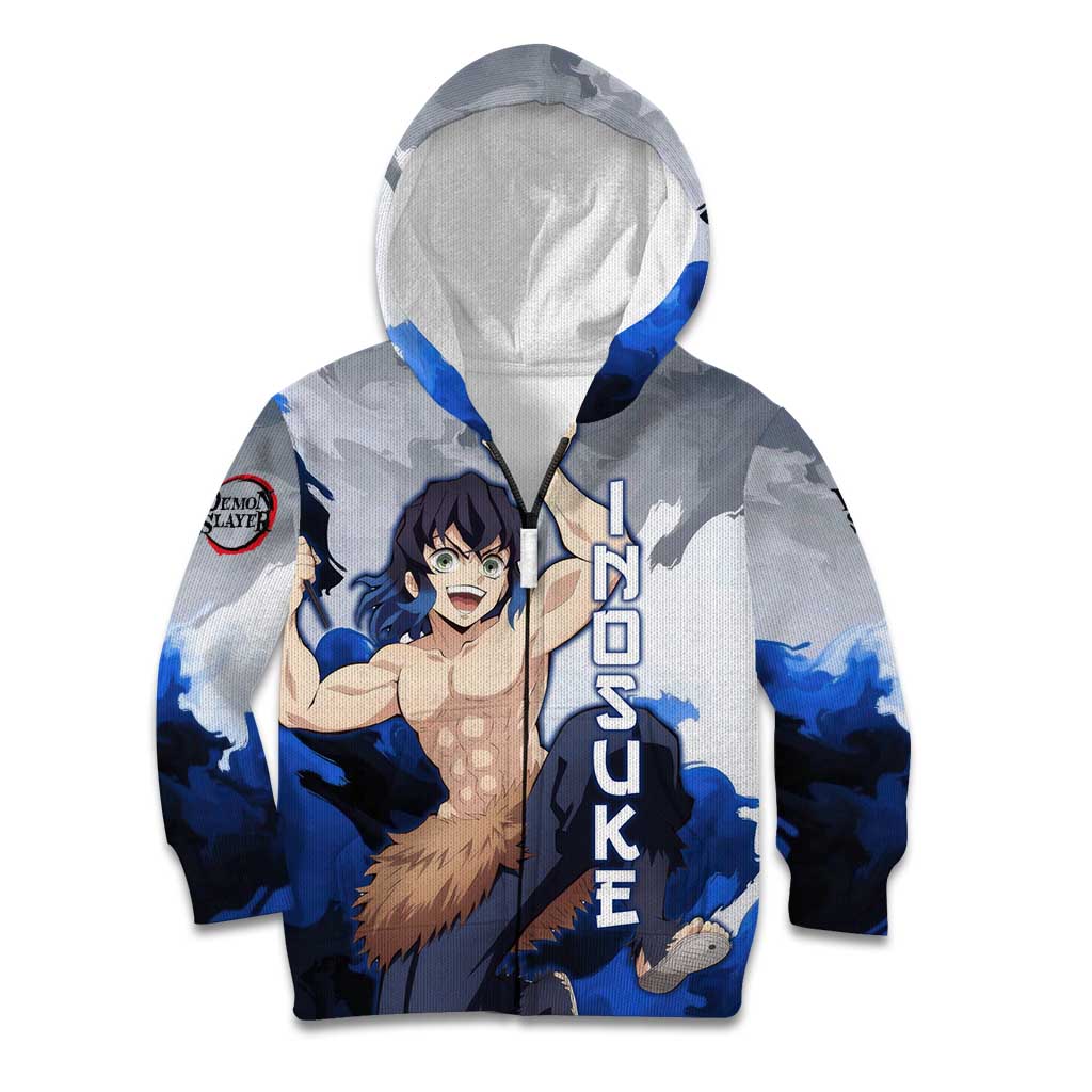 Inosuke - Demon Slayer Kid Hoodie Anime Style
