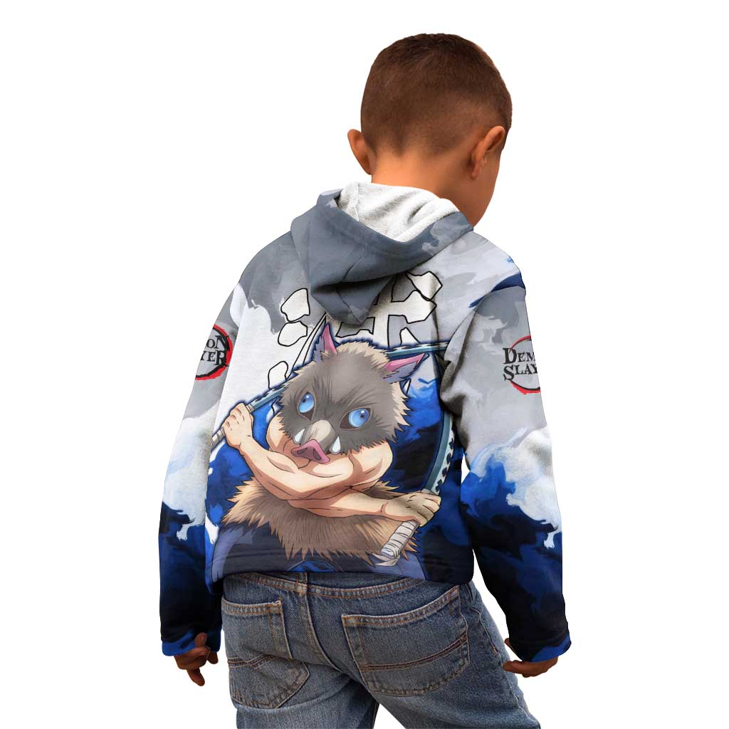Inosuke - Demon Slayer Kid Hoodie Anime Style