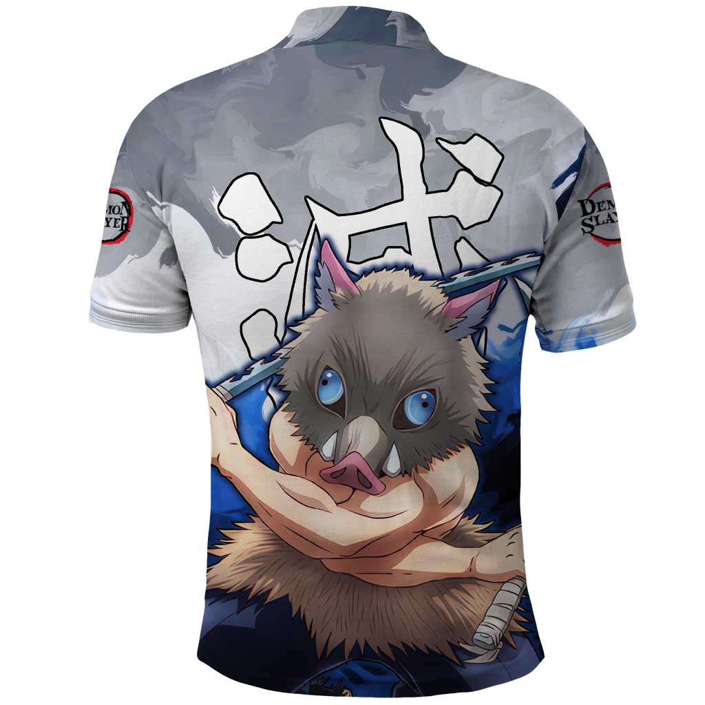 Inosuke - Demon Slayer Polo Shirt Anime Style