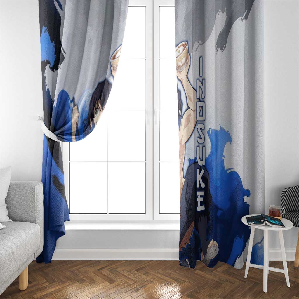 Inosuke - Demon Slayer Window Curtain Anime Style