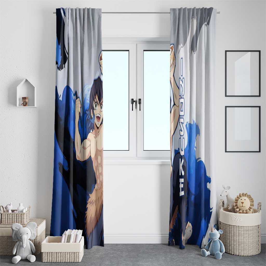 Inosuke - Demon Slayer Window Curtain Anime Style