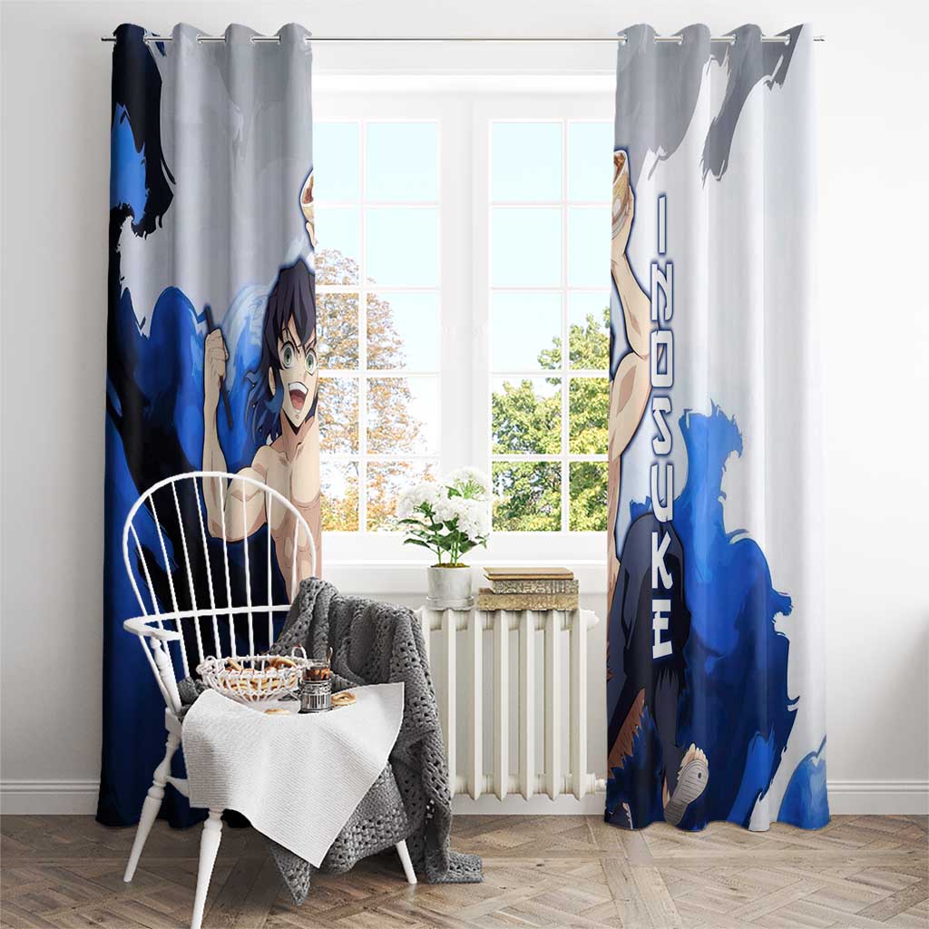 Inosuke - Demon Slayer Window Curtain Anime Style