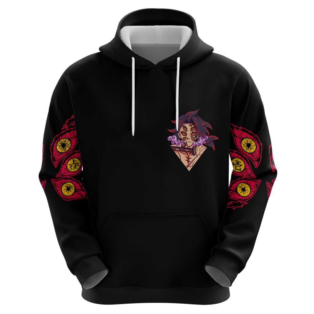 Kokushibo Demon Slayer Zip Hoodie Anime Style TS04